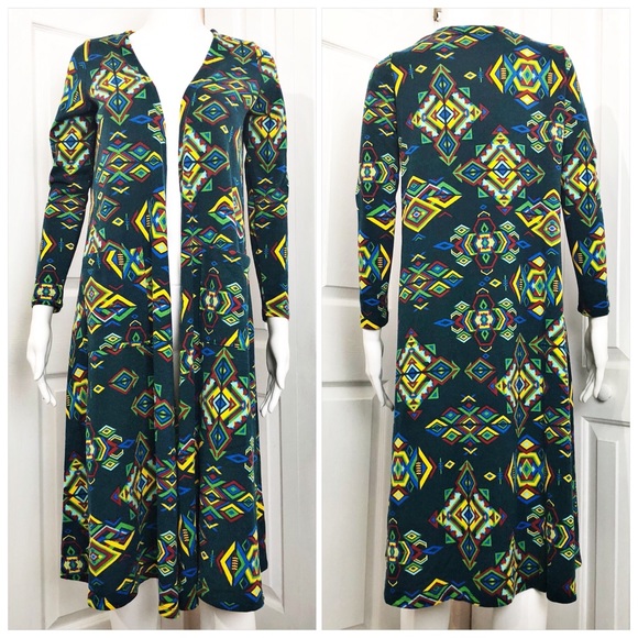 LuLaRoe Sweaters - LuLaRoe Sarah Aztec Print Cardigan NWOT